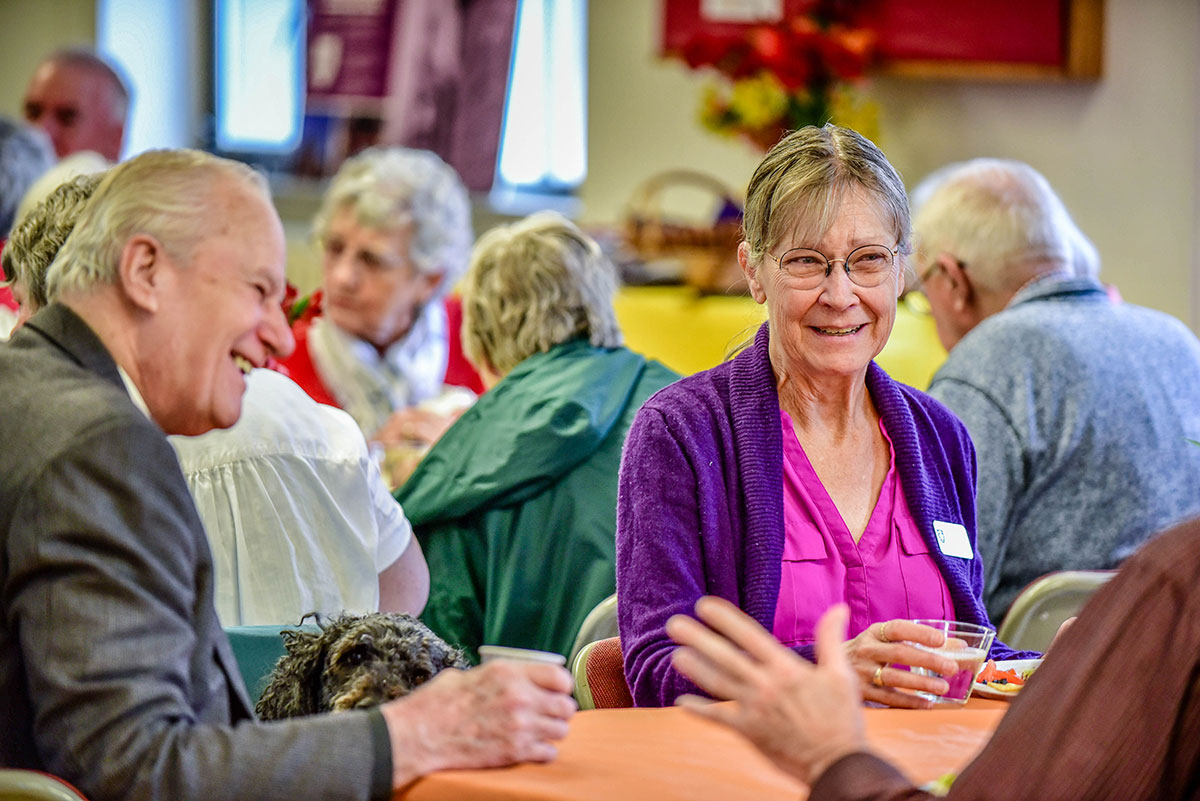 Community events and worship gatherings at St. Peter's Episcopal Cathedral in Helena, Montana