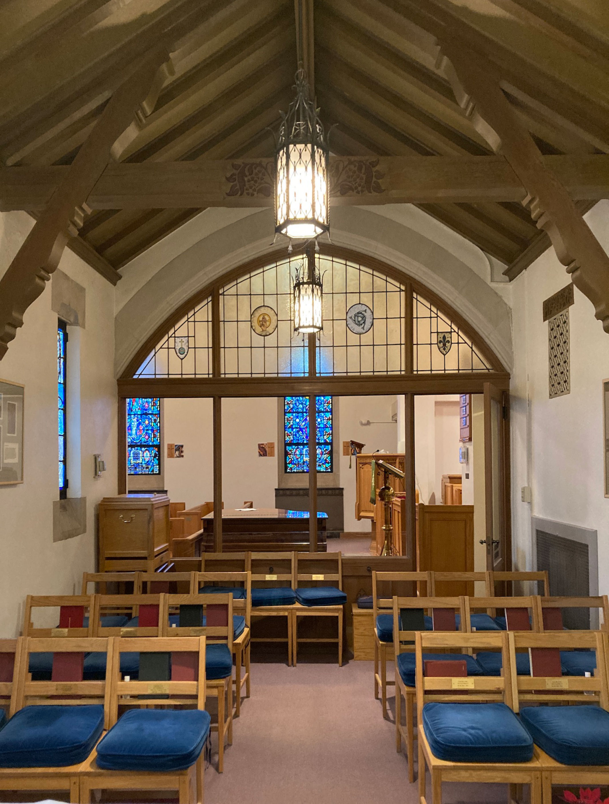 Interior of the Chapel of St. Michael and All Angels at St. Peter’s Cathedral