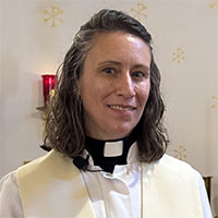 Dean Kendra Wilde, contact for the Togendowagan Society at St. Peter's Cathedral